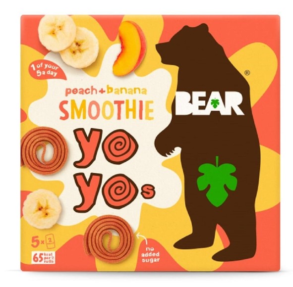 Bear Peach & Banana Smoothie Yo Yo 5 x 20g