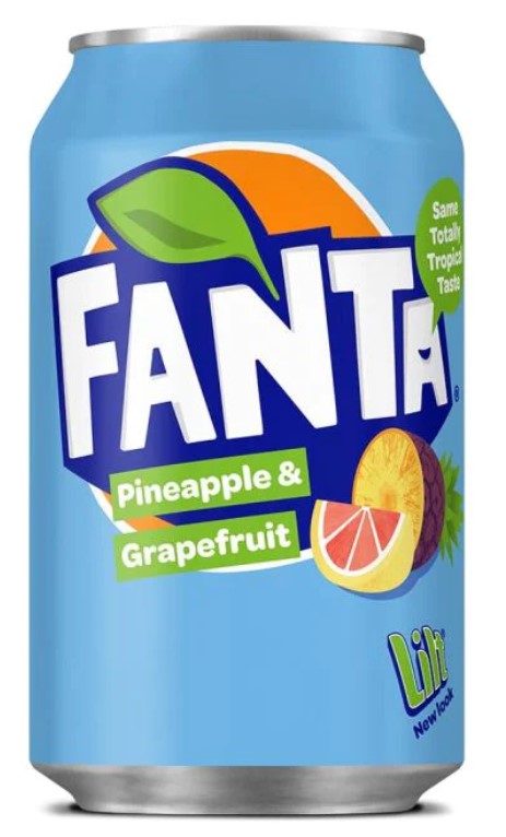 Fanta Pineapple & Grapefruit 330ml (AKA LILT!!!)