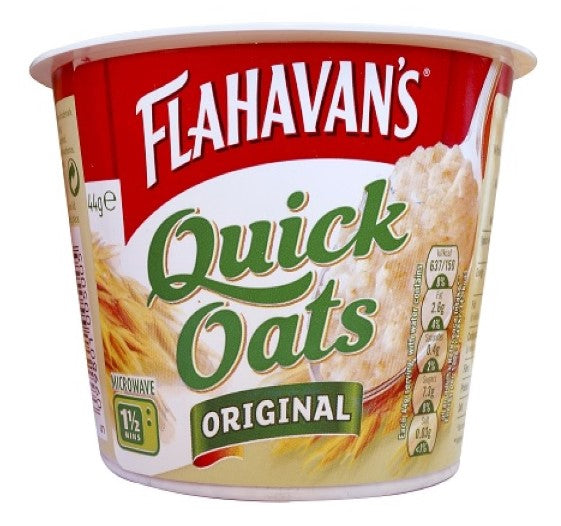 Flahavan's Quick Oats Original Pot 44g