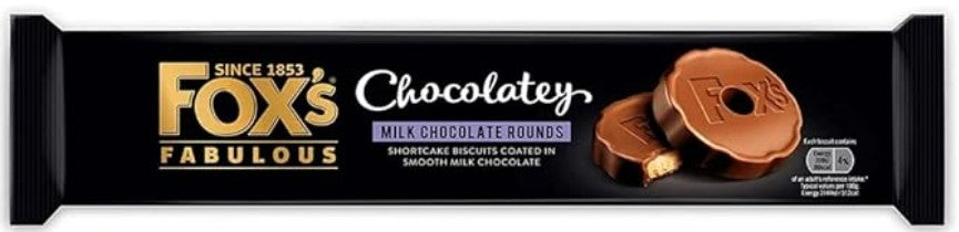 Fox's Chocolately Milk Chocolate Rounds 130g