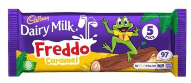 Cadbury Freddo Caramel 5 Pack 97.5g
