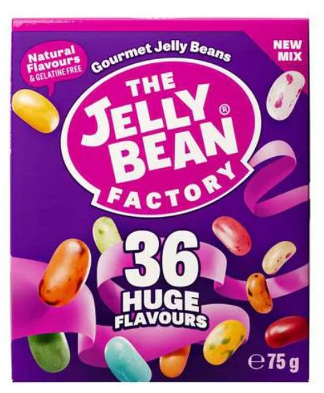 The Jelly Bean Factory Gourmet Mix Box 75g