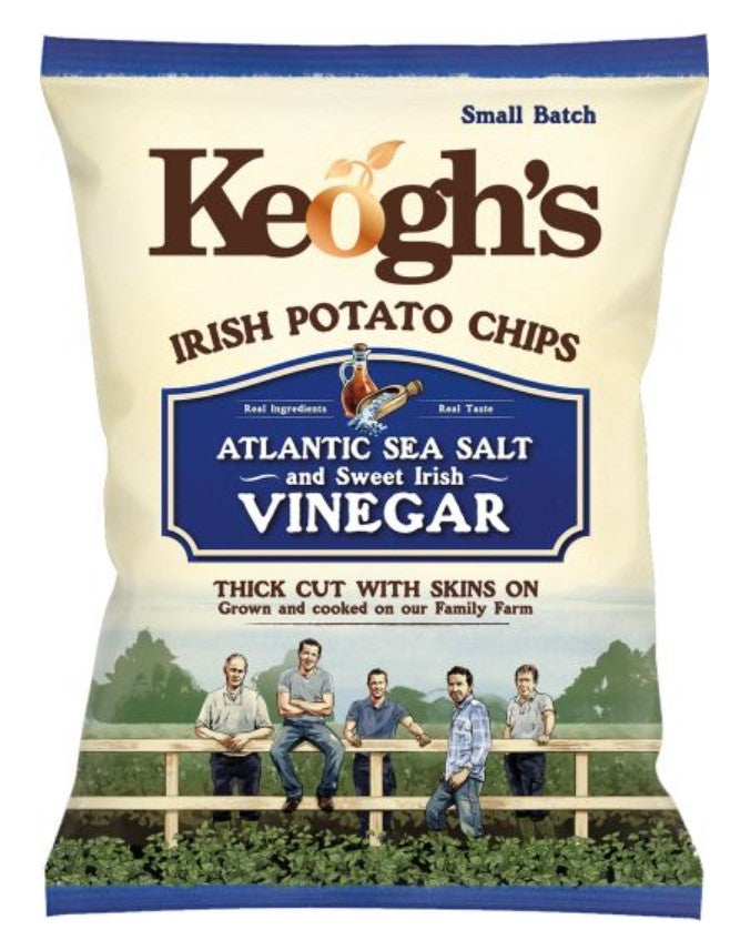 Keoghs Atlantic Sea Salt & Irish Vinegar 125g