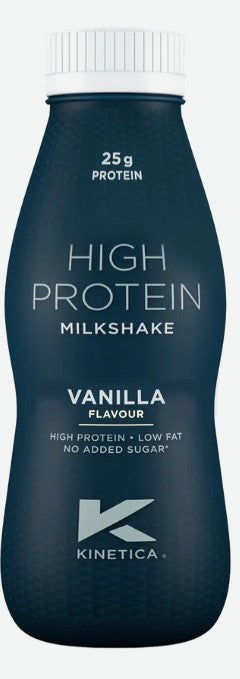 Kinetica High Protein Milkshake Vanilla 330ml