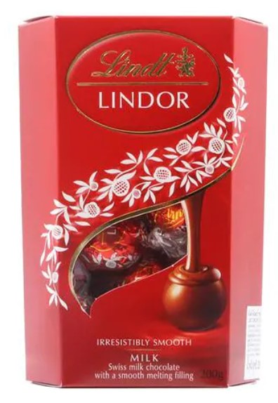 Lindt Lindor Swiss Smooth Filling Milk Chocolate 200g