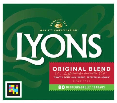 Lyons Teabags Original Blend 80s