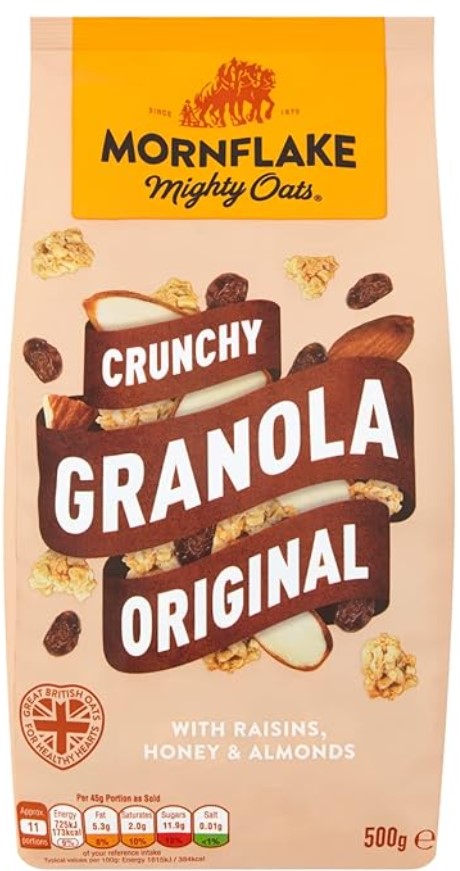 Mornflake Crunchy Granola Original 500g