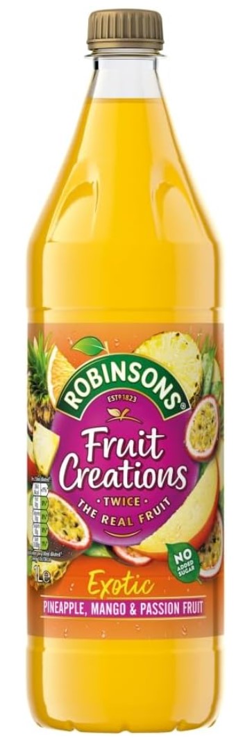 Robinsons Exotic - Pineapple, Mango & Passion Fruit 1L