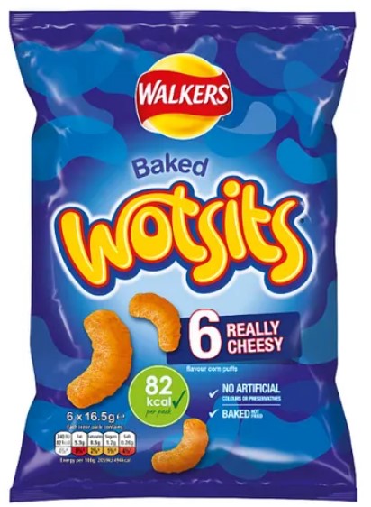 Wotsits Cheese 6 Pack 99g