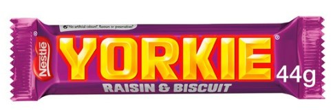 Yorkie Raisin & Biscuit 44g