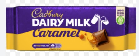 Cadbury Dairy Milk Caramel  120g