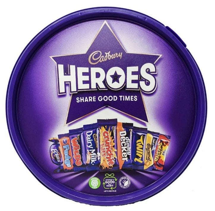 Cadbury Heroes Tin 550g