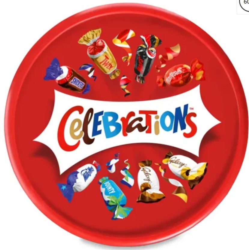 Celebrations Tin 550g