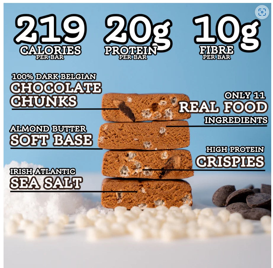 All Real Choc Sea Salt Protein Bar 60g x 12