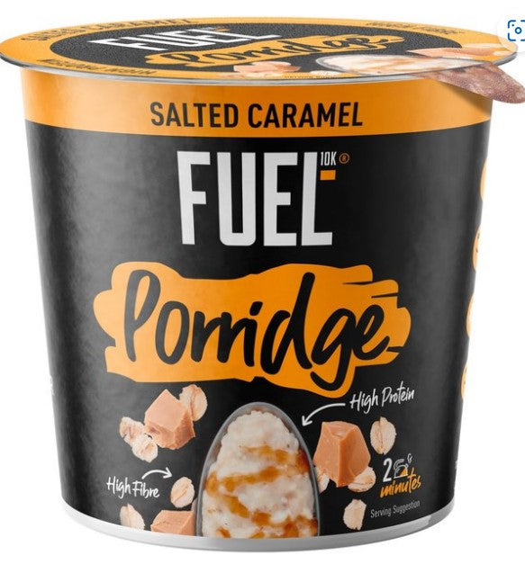 Fuel 10k Salted Caramel Porridge Pot 70g