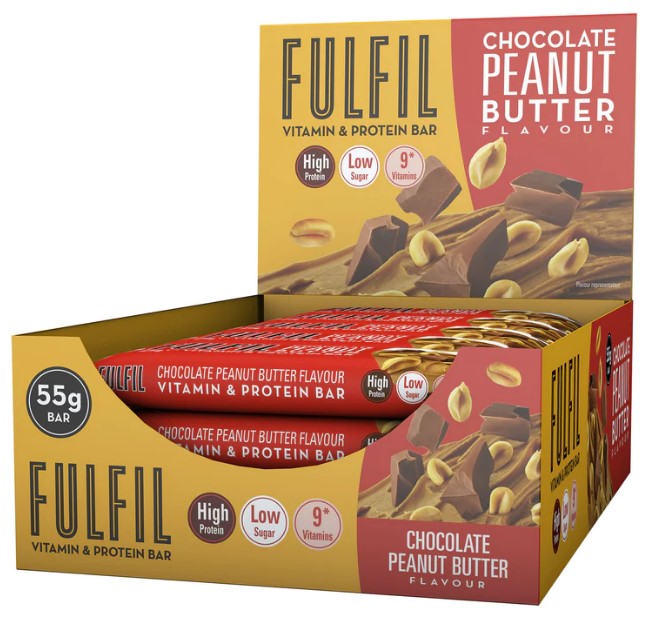 Fulfil Chocolate Peanut Butter Box 15 x 55g