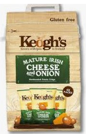 Keoghs Cheese & Onion Multipack 6 x 30g