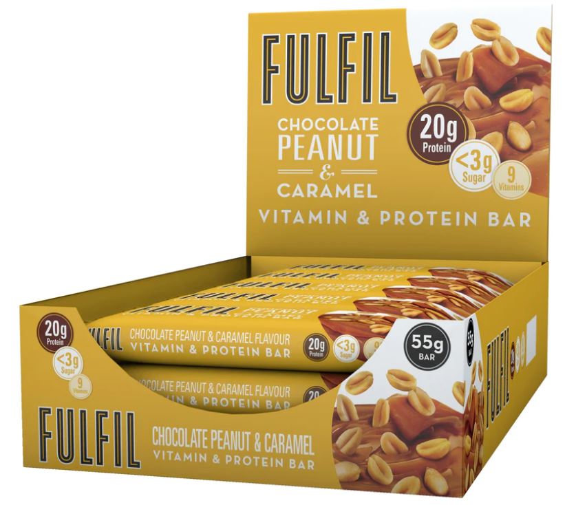 Fulfil Peanut & Caramel Box 15x55g