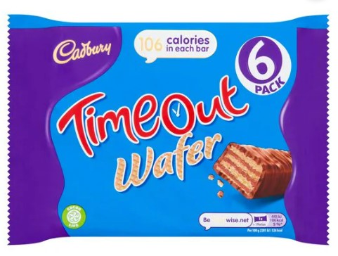 Cadbury Timeout 6 Pack 127.2g